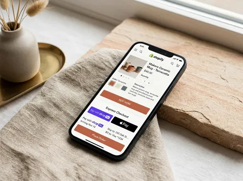 High-converting e-commerce landing page design on mobile and desktop